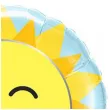 balon foliowy slonce i tecza qualatex 9 rnd
