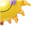 balon foliowy sloneczko zolty arpex 22 shp