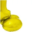 balon foliowy smart cyfra 1 stojaca zloty godan 28 dgt