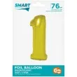 balon foliowy smart cyfra 1 zloty godan 30 dgt