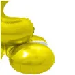 balon foliowy smart cyfra 2 stojaca zloty godan 28 dgt