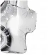 balon foliowy smart cyfra 4 srebrny godan 30 dgt