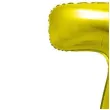 balon foliowy smart cyfra 7 stojaca zloty godan 28 dgt
