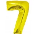 balon foliowy smart cyfra 7 zloty godan 30 dgt