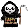 balon foliowy smierc happy halloween amscan 26 shp
