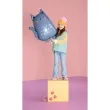 balon foliowy spiacy kot szary 27 shp