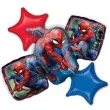 balon foliowy spiderman amscan zestaw