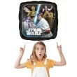 balon foliowy star wars czarny amscan 18 sqr