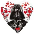 balon foliowy star wars love amscan 17 hrt