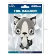 balon foliowy stojacy szary kotek partypal 25 shp