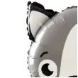 balon foliowy stojacy szary kotek partypal 25 shp