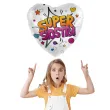 balon foliowy super siostra serce premioloon 17 hrt