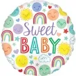 balon foliowy sweet baby wesole minki amscan 16 rnd