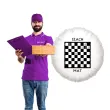 balon foliowy szachy plansza szach mat bialy 18