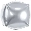 balon foliowy szescian srebrny partydeco 14 cbz