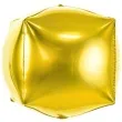balon foliowy szescian zloty partydeco 14 cbz