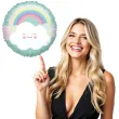 balon foliowy tecza i chmurka amscan 17 rnd