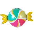 balon foliowy teczowy cukierek jix 28 shp