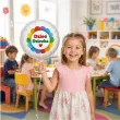 balon foliowy teczowy dzien dziecka 18 rnd