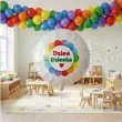 balon foliowy teczowy dzien dziecka 18 rnd