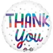 balon foliowy thank you kropki amscan 17 rnd