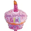 balon foliowy torcik first birthday girl rozowy 14 shp