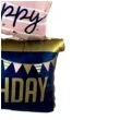 balon foliowy tort urodzinowy happy birthday jix 24 shp