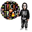 balon foliowy trick or treat qualatex 18 rnd