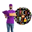 balon foliowy trick or treat qualatex 18 rnd