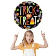 balon foliowy trick or treat qualatex 18 rnd