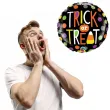 balon foliowy trick or treat qualatex 18 rnd