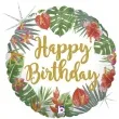 balon foliowy tropical happy birthday grabo 18 rnd