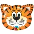 balon foliowy tygrys glowa qualatex 14 shp