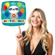 balon foliowy urodzinowy leniwiec amscan 18 sqr