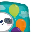 balon foliowy urodzinowy leniwiec amscan 18 sqr