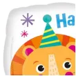 balon foliowy urodzinowy lew amscan 18 sqr
