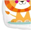 balon foliowy urodzinowy lew amscan 18 sqr