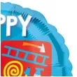 balon foliowy urodzinowy woz strazacki amscan 18 rnd