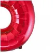 balon foliowy urodziny cyfra 5 czerwony partydeco 34 dgt