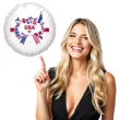 balon foliowy usa amerykanskie symbole bialy 18 rnd