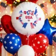 balon foliowy usa amerykanskie symbole bialy 18 rnd