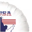 balon foliowy usa statua wolnosci bialy 18 rnd
