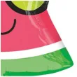balon foliowy usmiechniety arbuz amscan 24 shp
