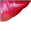 balon foliowy usta czerwony qualatex 14 shp