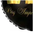 balon foliowy vip very important party czarno zloty santex 18 rnd