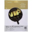 balon foliowy vip very important party czarno zloty santex 18 rnd