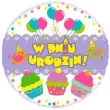 balon foliowy w dniu urodzin show 18 rnd