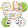 balon foliowy welcome baby amscan zestaw