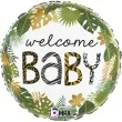 balon foliowy welcome baby dzungla betallic 18 rnd