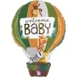 balon foliowy welcome baby latajacy balon safari betalic 30 shp